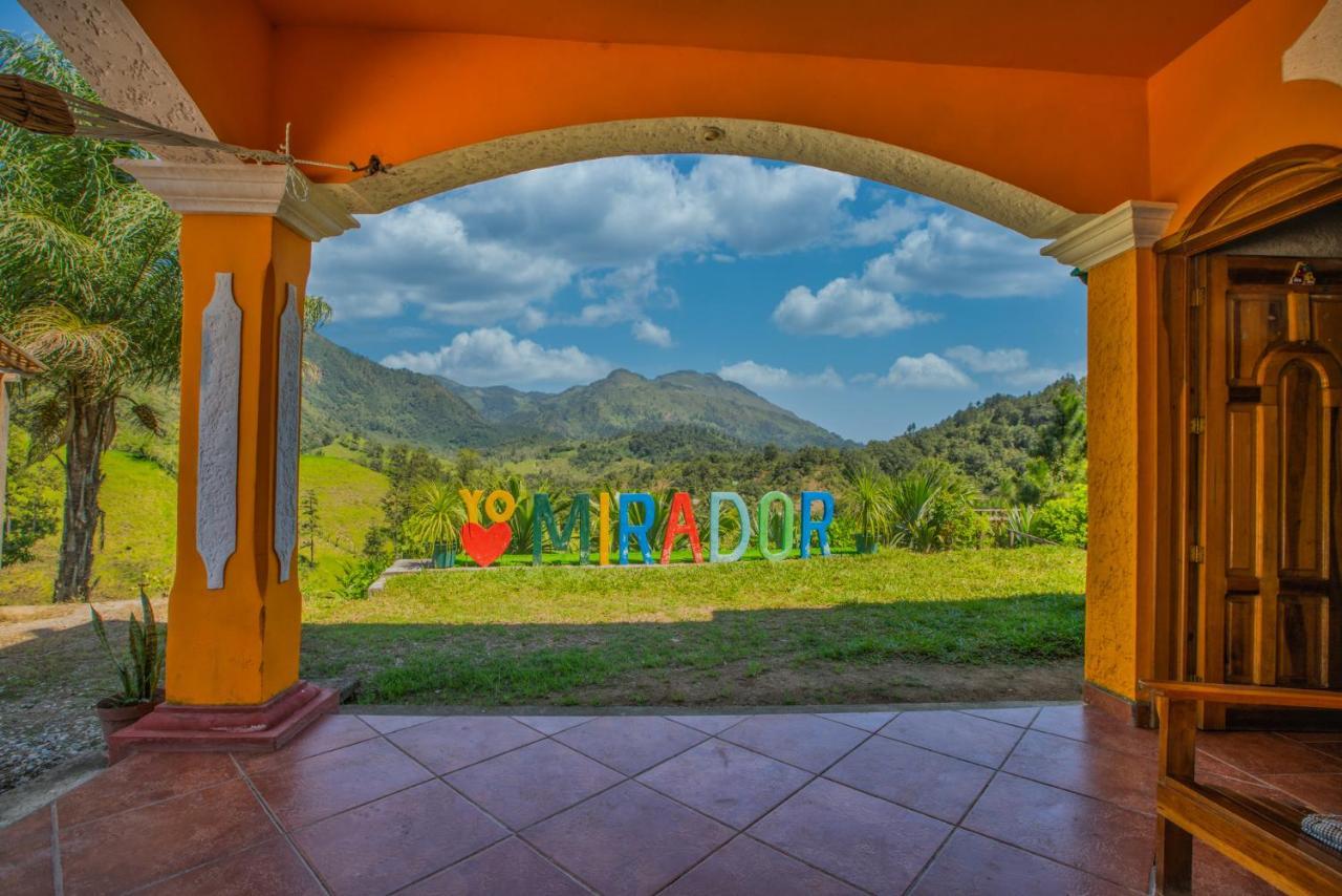 Hotel El Mirador De Tansu à Lanquín Extérieur photo