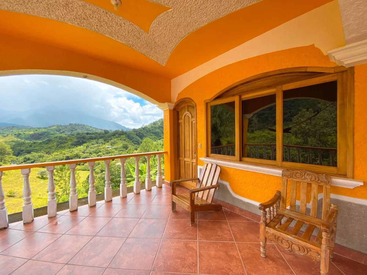 Hotel El Mirador De Tansu à Lanquín Extérieur photo